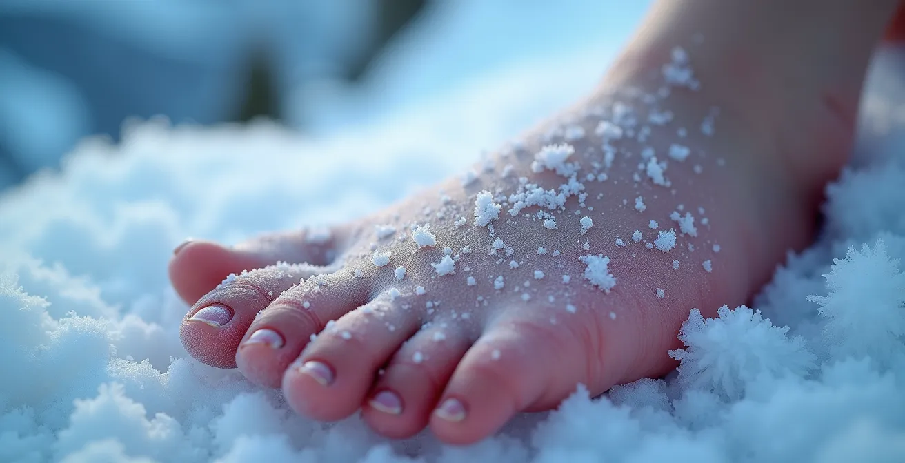 Vue macro du système circulatoire sous stress thermique et altitude